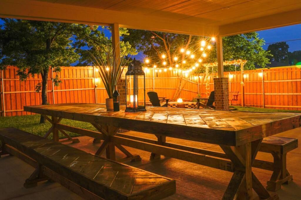 Dallas 4Br Large Yard W Hot Tub , Fire Pit And Basketball Hoop Zewnętrze zdjęcie